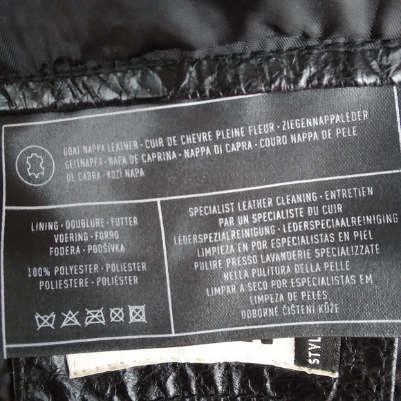 Genuine Leather Euro-Style Moto Jacket - Picture 10 of 16